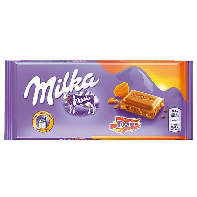 MILKA BARRA DAIM 100g