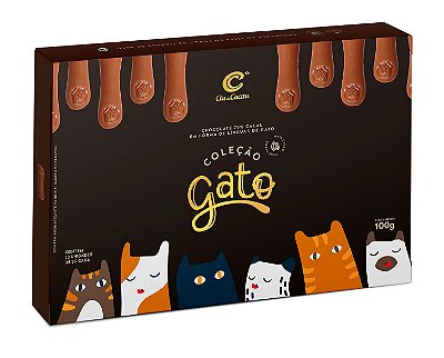 COLEÇÃO GATO 70% CIA DO CACAU 100g