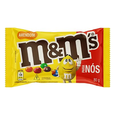 MARS CHOCOLATE M&MS AMENDOIM 80g