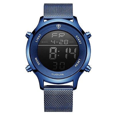 Relógio Unissex Tuguir Digital TG101 - Azul