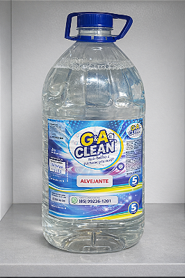 Alvejante Líquido G&A Clean 5L