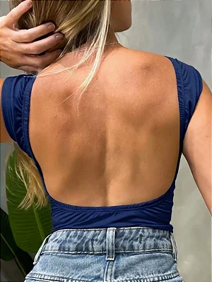 Cropped em Suplex Zara Costas Nua