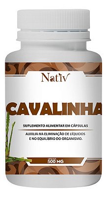 Cavalinha - Nativ - 500mg - 120 Cap