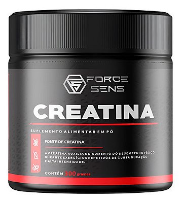 Creatina Pó 300g Sem Sabor Pote Potencialize Sua Força