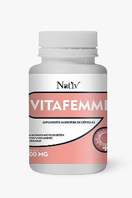 Vitafemme- Nativ - 500mg - 120 Cápsulas