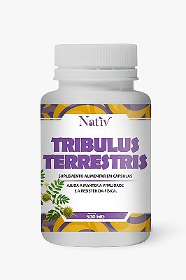 Tribulus Terrestris - Nativ - 500mg - 60 Cápsulas