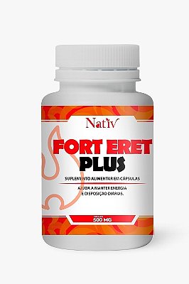 Fort Eret Plus - Nativ - 500mg -  60 cápsulas