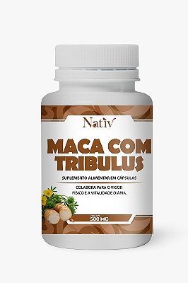 Maca com Tribulus- Nativ - 500mg - 60 Cápsulas