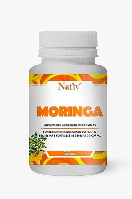 Moringa - Nativ - 500mg - 60 Cápsulas