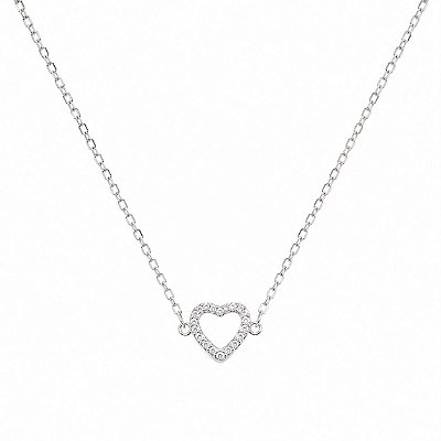 Pulseira Coração Cravejado