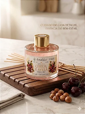 Aromatizador de Varetas Cereja e Avelã 200ml