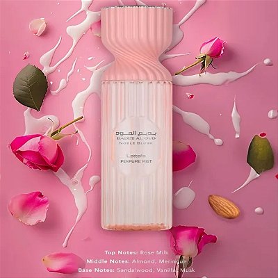 Body Splash Noble Blush Lattafa - 250ml - Feminino