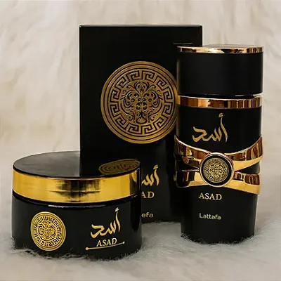 Combo Pasta Asad Extra Concentrada - 200g + Asad Lattafa Eau de Parfum - 100ml - Masculino