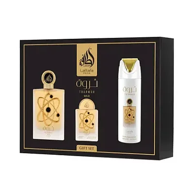 Lattafa Pride Tharwah Gold Kit