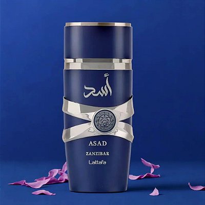 Asad Zanzibar De Lattafa Perfume Árabe - 100ml - Masculino