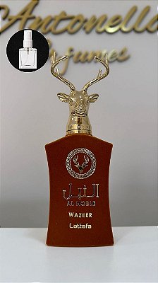 Al Noble Wazeer Lattafa Eau de Parfum - 10ml FRACIONADO - Masculino