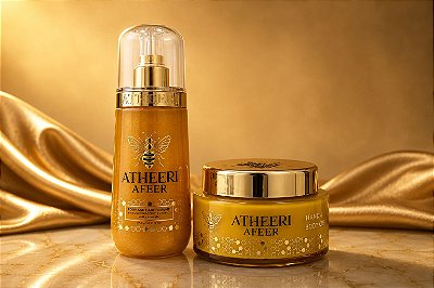 Body Splash 200ml + Creme Hidratante Atheeri Afeer 250g