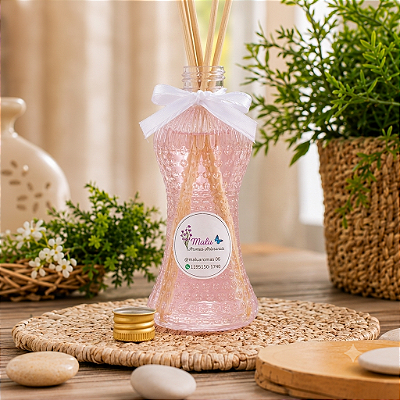 Difusor de Aromas com Varetas Vidro Cinturinha 100 ml