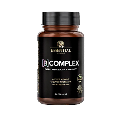 B Complex - Vitaminas do Complexo B - Essential Nutrition (120 Capsulas)
