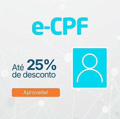 e-CPF 25% off