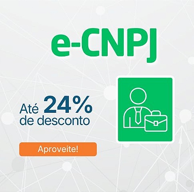 e-CNPJ 25% OFF