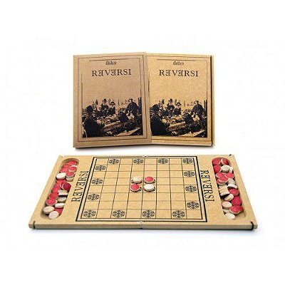 Reversi - Othello - Jogo De Tabuleiro Em Madeira Mitra