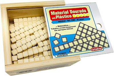 Material Dourado em Plastico 62 Peças Carimbras Idade 3+