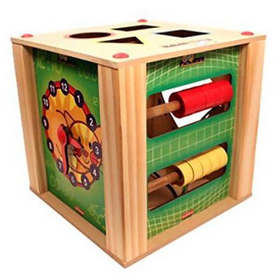 Brinquedo Educativo Cubo Multiatividades Carimbras