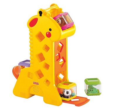 Fisher-Price Girafa com Blocos Pick-A-Blocks a partir de 6 meses
