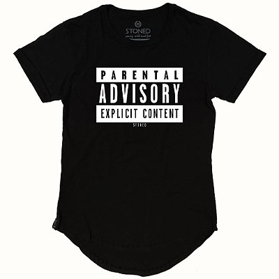 Camiseta Longline Parental Advisory