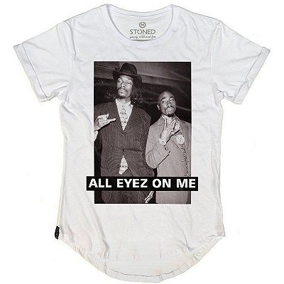 Camiseta Longline All Eyez on Me