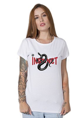 Camiseta Feminina Instinct Snake