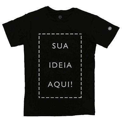 Camiseta Personalizada Frente e Verso na Camiseteria S.A.