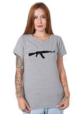 Camiseta Feminina Ak47
