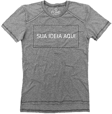 Camiseta Longline Gold - Personalizada Discreta