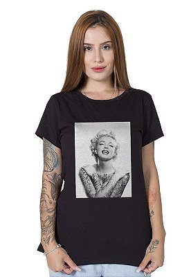 Camiseta Feminina Stoned Beauty Marilyn