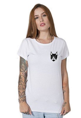 Camiseta Feminina Three Eye Cat