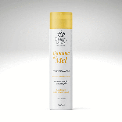 CONDICIONADOR BANANA E MEL BEAUTY MIXX 300ML