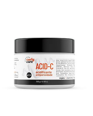 Curly Care Acid-C Acidificante Antiporosidade 300ml