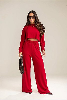 Conjunto Moletinho Cropped