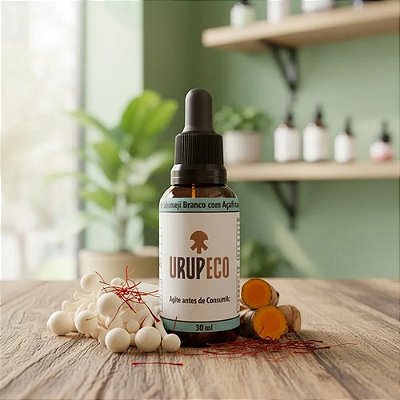 Tintura de Shimeji Branco com Açafrão da Terra 30ml