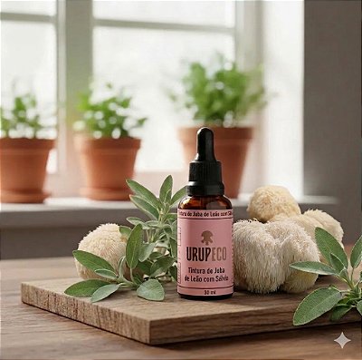 Tintura de Juba de Leão com Sálvia 30ml