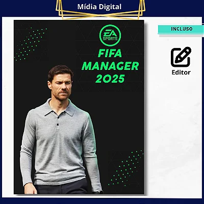 FIFA Manager 25 - Com Editor e Atualização Brasil