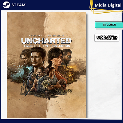 Uncharted - Legacy of thieves collection - Pc Steam