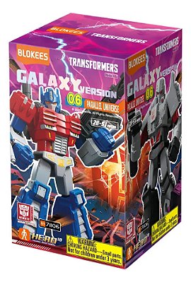 Blokees Transformers Galaxy Versão 06 Parallel Universe