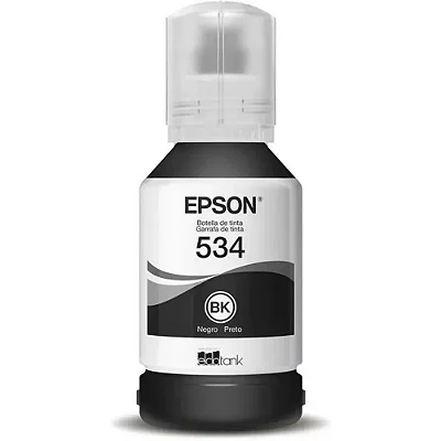 REFIL TINTA ORIGINAL T534 120ML PRETO | EPSON