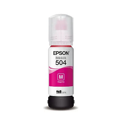 REFIL TINTA ORIGINAL T504 70ML MAGENTA | EPSON