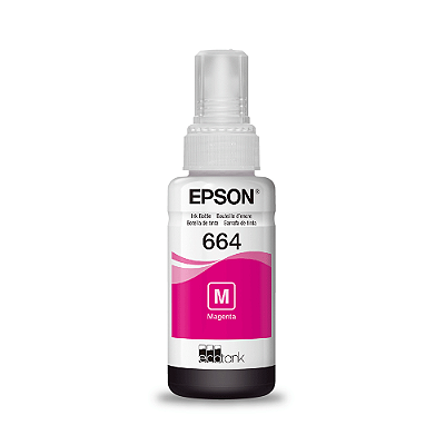 REFIL TINTA ORIGINAL T664 70ML MAGENTA | EPSON
