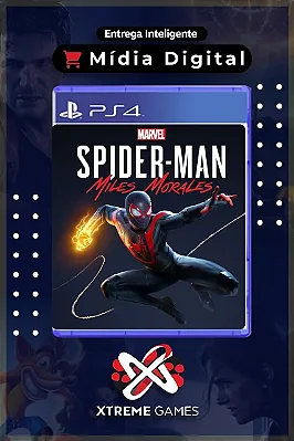 SPIDER MAN MILES MORALES PS4 | MÍDIA DIGITAL