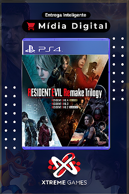 Resident Evil Remake Trilogy PS4 | MÍDIA DIGITAL